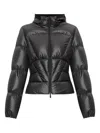 Moncler Wineck Hooded Down Puffer Jacket In Black