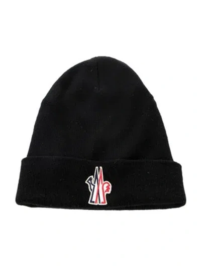 Pre-owned Moncler Winter Beanie In Black