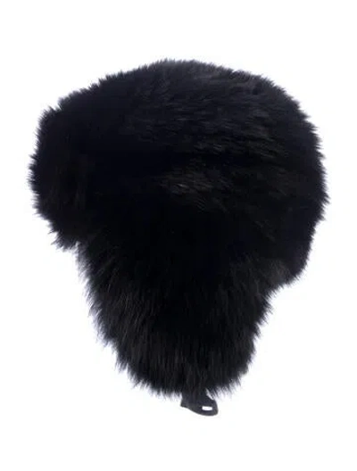 Pre-owned Moncler Winter Hat In Black