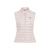 Moncler Igens Down Vest In Beige