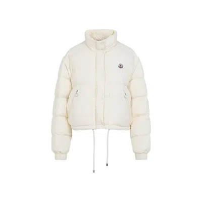 Moncler Doudoune Courte 2-en-1 Selle In Beige