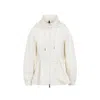 Moncler Vabre Zip-up Jacket In Beige