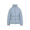 Moncler Dourbe Short Down Jacket In Blue