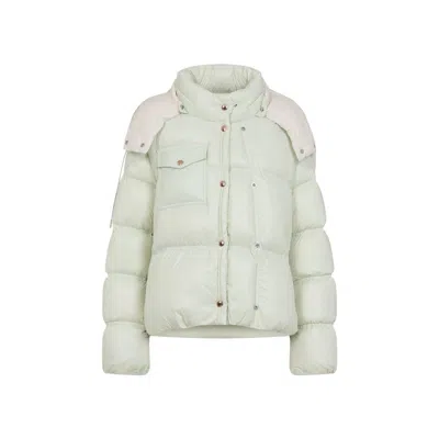 Moncler Erea Down Jacket In Green