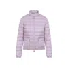Moncler Lans Zip-up Short Padded Jacket In Multi