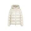Moncler Doudoune Courte Abbadia In White