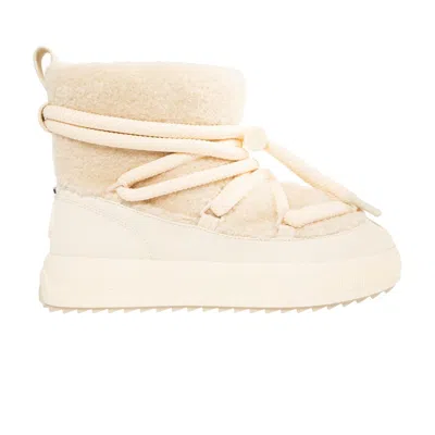 Pre-owned Moncler Wmns Altive Mid Snow Boot 'beige' | Tan | Women's Size 40 In Brown