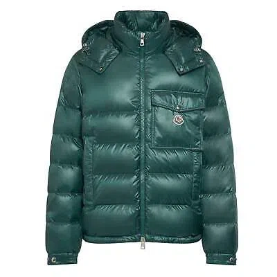Pre-owned Moncler Wollaston Down Jacket Dark Green