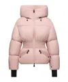 Moncler Wollemi Hooded Down Ski Jacket In Pink