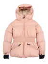 Moncler Light Pink Wollemi Long-sleeve Shell-down Jacket 8- In Pink