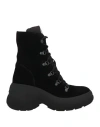 Moncler Resile Trek Lace-up Boots In Black