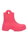 Moncler Misty Boots In Fuchsia