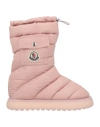 Moncler Gaia Pocket Padded Snow Boots In Pink