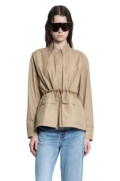Moncler Woman Beige Jackets