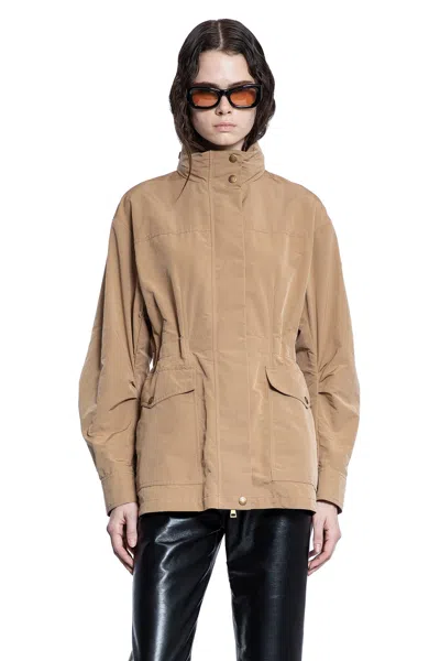 Moncler Nades Parka In Brown