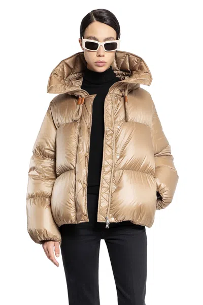 Moncler Woman Beige Jackets