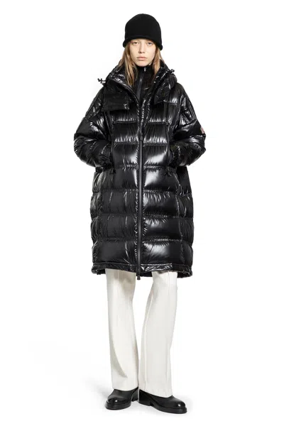 Moncler Woman Black Coats