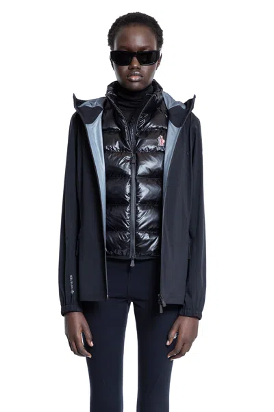 Moncler Woman Black Jackets
