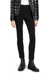 Moncler Woman Black Trousers In Black