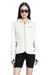 Moncler Woman Off-white Jackets In Off-white