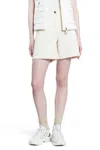 Moncler Woman Off-white Shorts In Off-white