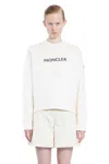 Moncler Woman Off-white Sweatshirts In Off-white