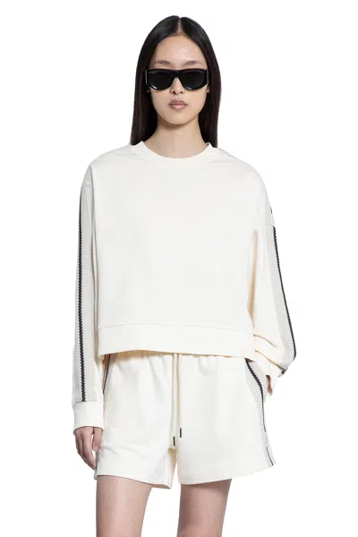 MONCLER FELPA IN JERSEY DI COTONE