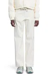 Moncler Woman Off-white Trousers In Off-white