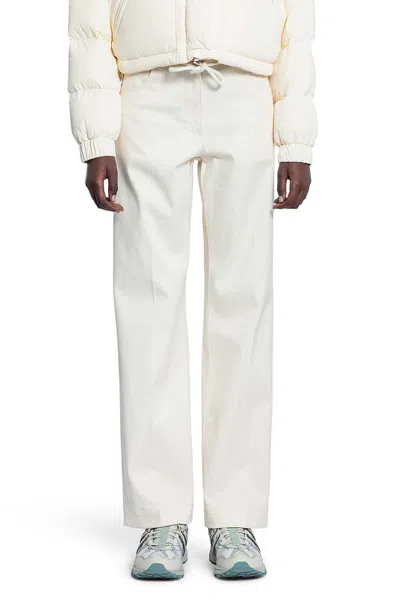 Moncler Woman Off-white Trousers