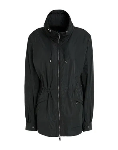 Moncler Woman Overcoat & Trench Coat Dark Green Size 5 Polyester