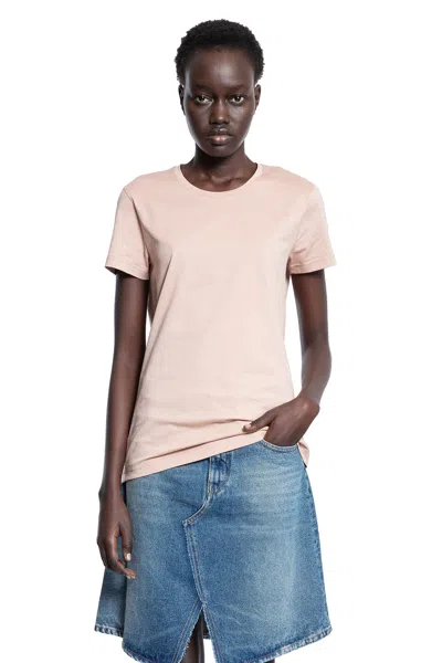 Moncler Woman Pink T-shirts & Tank Tops