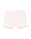 Moncler Woman Shorts & Bermuda Shorts Light Pink Size 18 Cotton, Elastane In Pink
