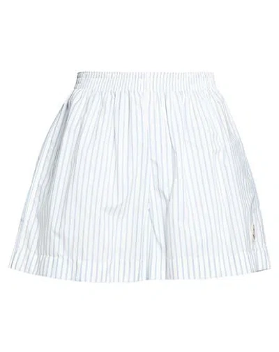 Moncler Woman Shorts & Bermuda Shorts White Size S Polyamide