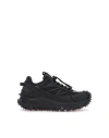 Moncler Trailgrip Gtx Leather Sneaker In Black
