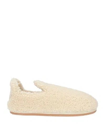 Moncler Woman Sneakers Ivory Size 9 Leather In Neutral