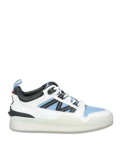 Moncler Woman Sneakers White Size 8 Leather