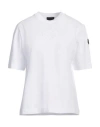 Moncler Woman T-shirt White Size S Cotton