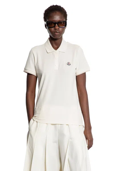 Moncler Woman White T-shirts & Tank Tops