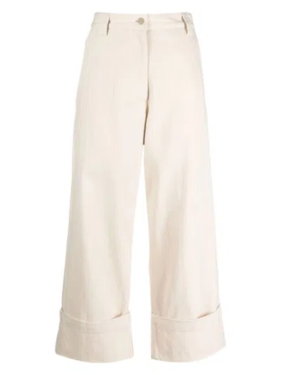 MONCLER WOMEN'S 2 1952 WIDE LEG TROUSERS