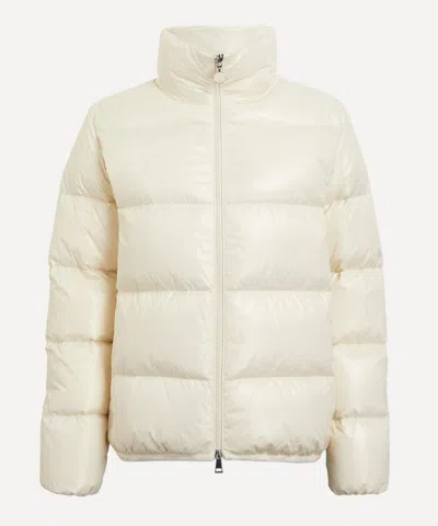 Moncler Abbadia Down Jacket In Neutral