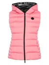 Moncler Quilted Padded Gilet In 416