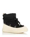 Moncler Monpulse Padded Shell Ankle Boots In Black