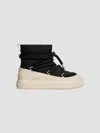 Moncler Altive Mid Snow Boots In Black