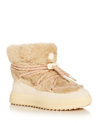 Moncler Women's Altive Mid Boots In Neutral