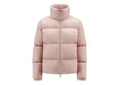 Pre-owned Moncler Women's Anterne Short Down Jacket In Light Pink