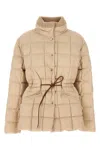 Moncler Antigone Casual Jackets, Parka In Nude