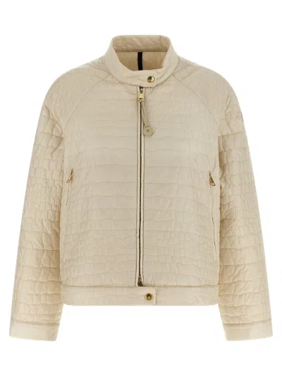 Moncler 'aubrietaa' Down Jacket In Brown