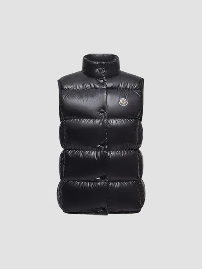 Moncler Women's Badia Puffer Vest In Black
