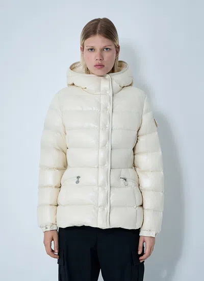 Moncler Women Barante Hooded Jacket In White