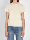 Moncler T-shirt With Embroidered Logo In Multi